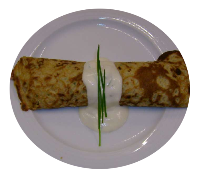 Pikante Krautröllchen in Palatschinken