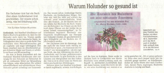 Sächsiche Zeitung - Warum Holunder so gesund ist