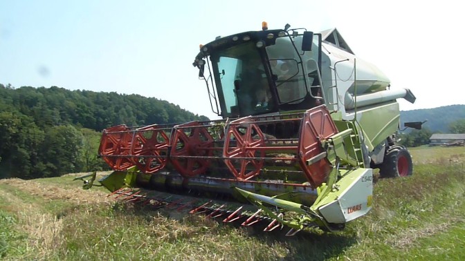 Claas Tucano 440 Claas C540 Klappschneidwerk