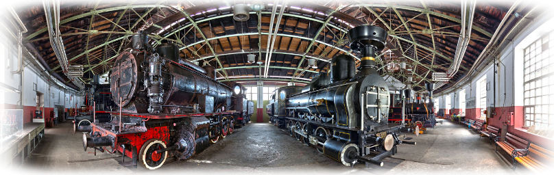 Železniški muzej Ljubljana Eisenbahnmuseum Laibach