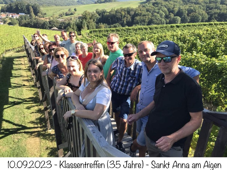 Klassentreffen vom 10.09.2023 Gruppenfoto