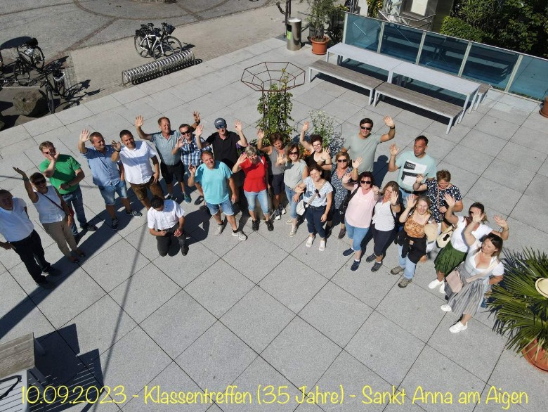 Klassentreffen vom 10.09.2023 Gruppenfoto