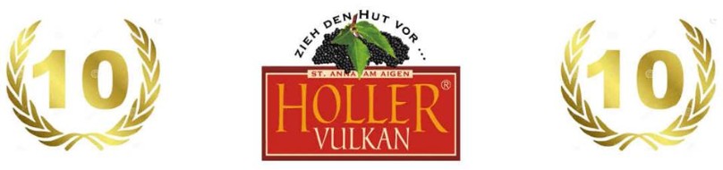 10 Jahre Holler Vulkan Logo