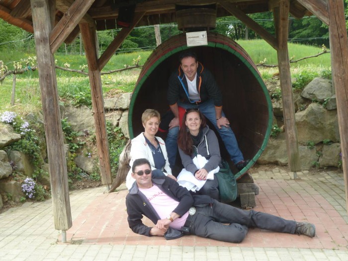 Weinwandern mit Irmi, Angi und Timo